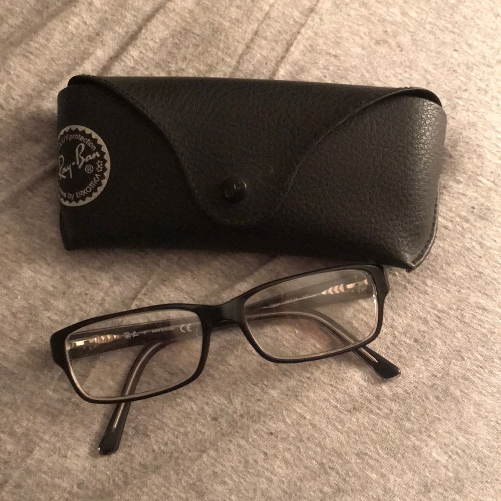 Ray-Ban eyeglasses and case